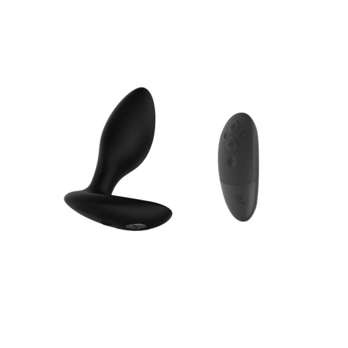 Анальная пробка з вибрацией We-Vibe Ditto+ Satin Black с пультом и управлением с телефона - 3