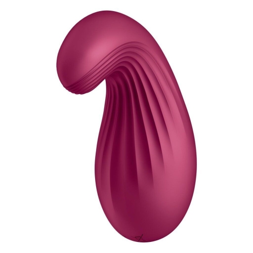 Клиторальный стимулятор красного цвета вибратор Satisfyer Dipping Delight - 2