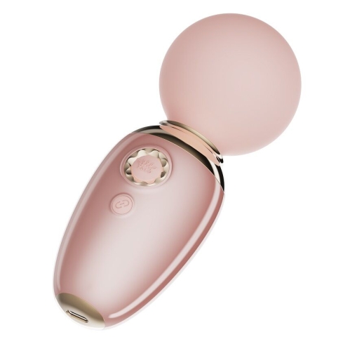 Мини вибромассажер для стимуляции интимных зон розовый Zalo AVA Sakura - 2