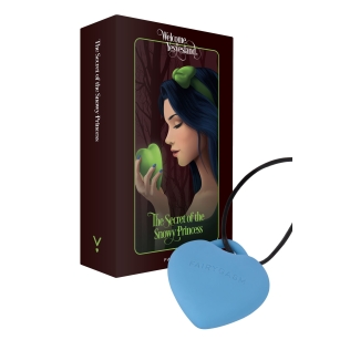 Мини вибратор для клитора голубого цвета FairyGasm PleasureStone