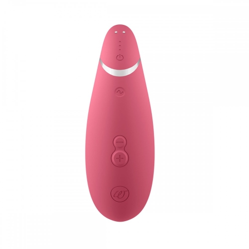 Вакуумный бесконтактный клиторальный стимулятор розовый Womanizer Premium 2 - 3