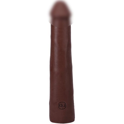 Фаллоимитатор реалистичный на присоске коричневый Doc Johnson The Realistic Cock ULTRASKYN - 9 Inch Chocolate - 1