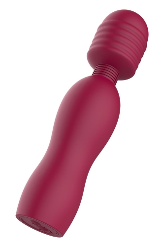 Вібратор Ванд у формі мікрофона червоного кольору Deam Toys Glam Bold Travel - 2