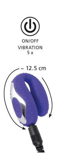 Вибратор для орального секса Blowjob Vibrator 5 режимов вибрации фиолетовый - 8