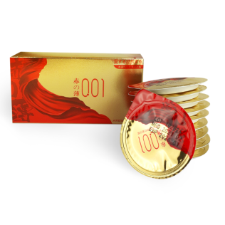 Презерватив латексный с продлевающим эффектом OLO RedGold 1шт
