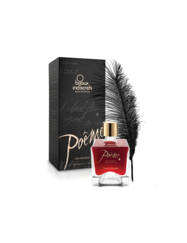 Фарба для тіла червоного кольору Bijoux Indiscrets Poême Wild Strawberry - 2