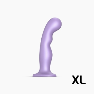 Насадка для страпона силиконовая сиреневого цвета Strap On Me Dildo размер XL