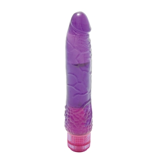 Силіконовий вібромасажер фіолетовий Seven Creations H2O PATRIOT WATERPROOF VIBRATOR