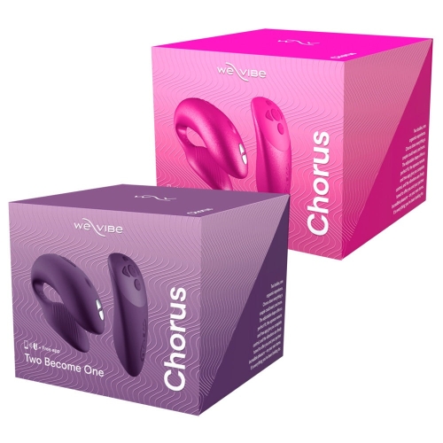 Вибратор для пар на пульте ДУ розовый We-Vibe Chorus - 15