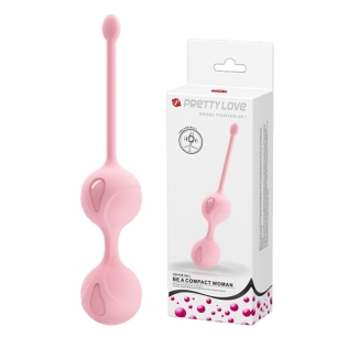 Вагинальный шарики нежно розового цвета Lybaile Kegel tighten up2