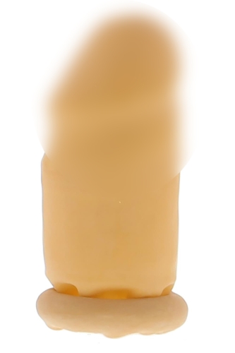 Насадка на член для збільшення із закритою головкою EXTENSION CONDOM - 1