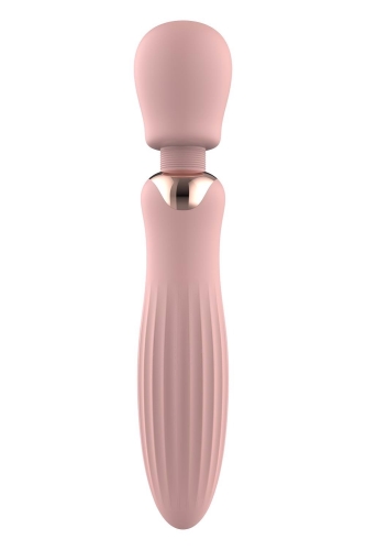 Вібратор Ванд у формі мікрофона рожевого кольору Deam Toys Glam розмір Large - 3