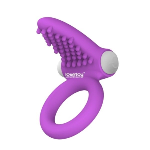 Силиконовое вибро-кольцо для пениса Lovetoy X-Basic - 1