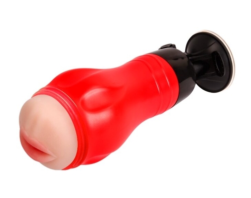 Мастурбатор ротик CRAZY BULL Flora красный - 6