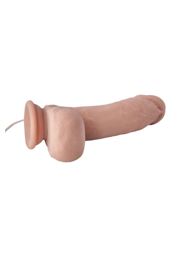 Вібратор реалістичний на присосці тілесного кольору з пультом ДК Dream Toys Mr Dixx daring duke - 3