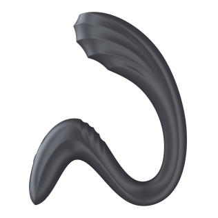 Вагинально-клиторальный вибратор темно серый Satisfyer G for Goddess 3 Dark Grey 2 мотора
