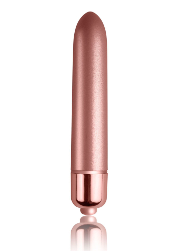 Вибропуля розовая Rocks Off RO-90mm Touch of Velvet Rose Blush - 1