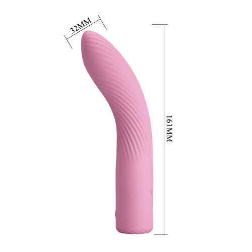 Вибратор для точки G розовый Lybaile PRETTY LOVE Kissell - 6