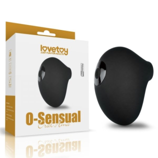 Безконтактний міні вібратор для клітора Lovetoy O-Sensual Oral Ama чорний
