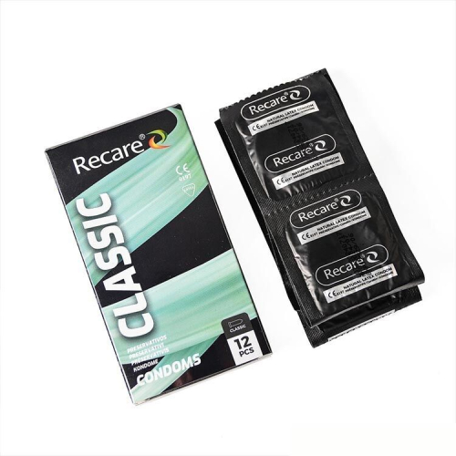 Презервативи класичні Recare Classic Condoms Holographic 12 штук - 3