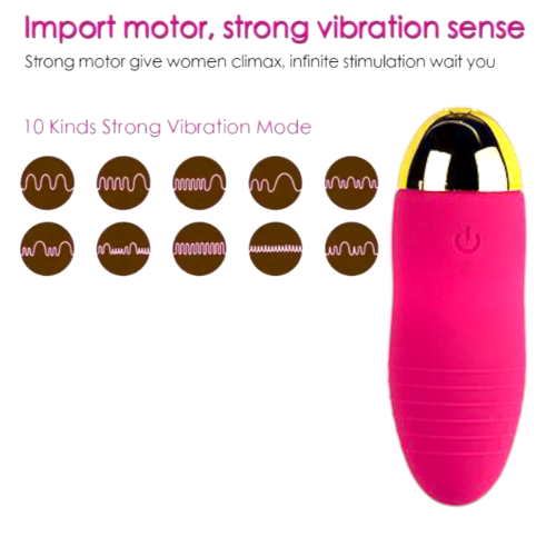 Вагинальное виброяйцо с пультом ДУ розового цвета Sexy desires Remote egg - 3