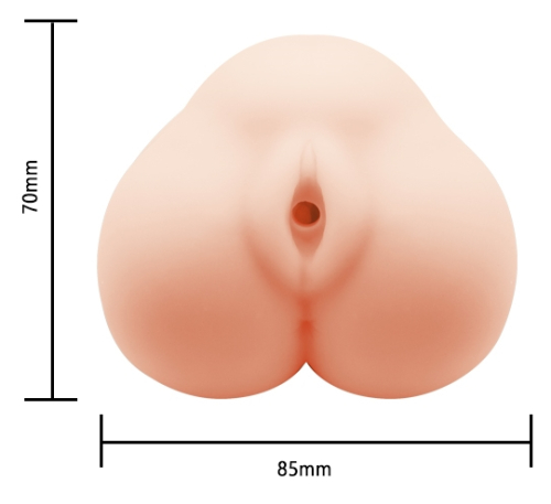 Мастурбатор вагіна тілесного кольору LYBAILE Crazy Bull Helen Realistic Vagina - 7