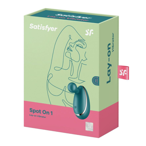 Клиторальный вибратор Satisfyer Spot On 1 зеленый - 5