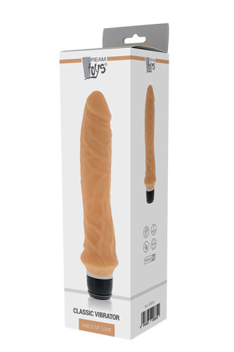 Вибромассажер телесного цвета реалистичный PURRFECT SILICONE CLASSIC 8.5INCH - 2