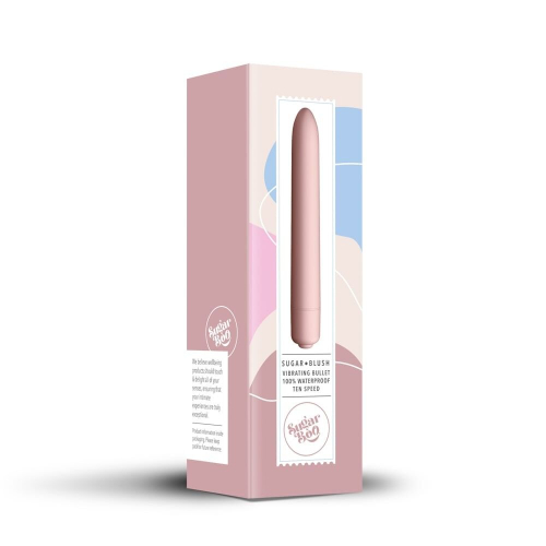 Вибратор вагинальный телесного цвета SugarBoo Sugar Blush - 5