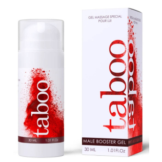Гель стимулирующий для увеличения эрекции с согревающим эффектом  Taboo Male  Booster Gel 30 мл