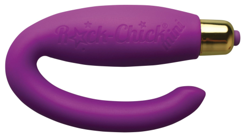 Стимулятор клитора и точки G фиолетовый Rocks Off Rock-Chick Mini - 1