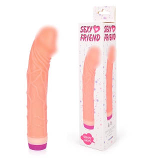 Вибратор реалистичный для точки G виниловый Sexy Friend