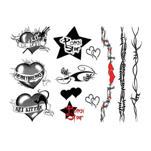 Тимчасове тату Tattoo Set-Sex Goddes - 4