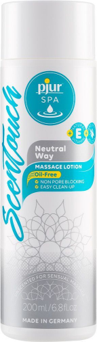 Массажный лосьон с нейтральным ароматом pjur SPA Scentouch Neutral 200 мл - 1