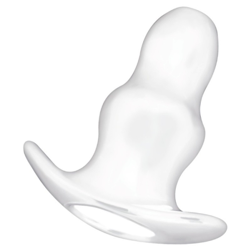Анальная пробка с отверстием прозрачная Addicted Toys Anal Dilator Transparent 150 мм - 2