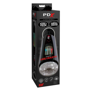 Мастурбатор із вібрацією на присосці для чоловіків чорний Pipedream PDX Elite Ultimate Milker 2