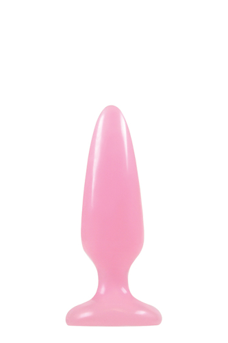 Анальна пробка рожева FIREFLY PLEASURE PLUG SMALL - 1