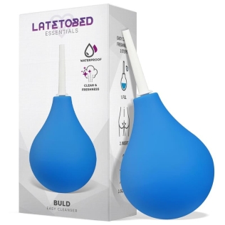 Анальный душ синий Latetobed Buld Easy Cleaner 