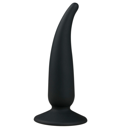 Анальна пробка у формі краплі Booty Rocket Buttplug чорна - 1