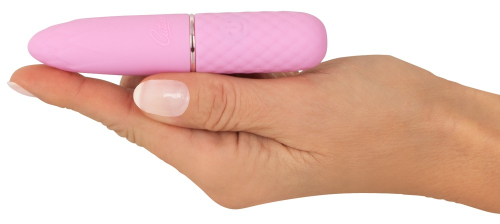 Вибропуля с заостренным кончиком для клитора розового цвета Soft Silicone Cuties - 5