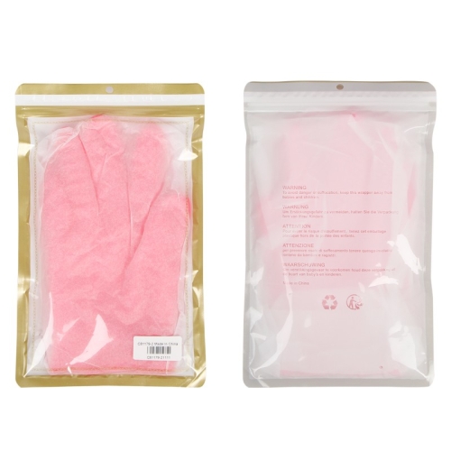 Силіконові рукавички для фістингу рожеві Ohyeah Masturbate Gloves - 3