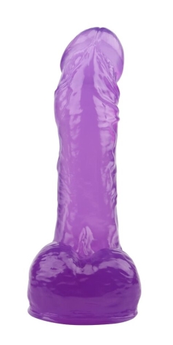 Фалоімітатор реалістичний на присоску фіолетовий CHISA 7.5 Inch Dildo - 3