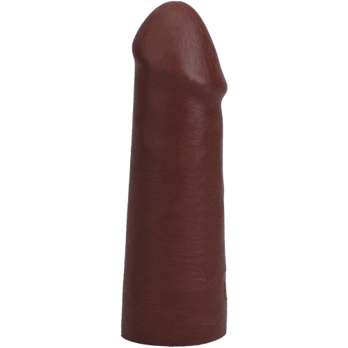 Фаллоимитатор реалистичный на присоске коричневый Doc Johnson The Realistic Cock ULTRASKYN - 5 Inch Chocolate - 3