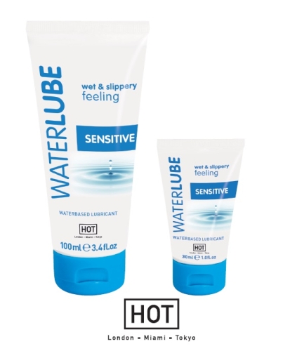 Лубрикант з екстрактом алое віра на водній основі HOT Nature Lube Springwater 30 мл - 2
