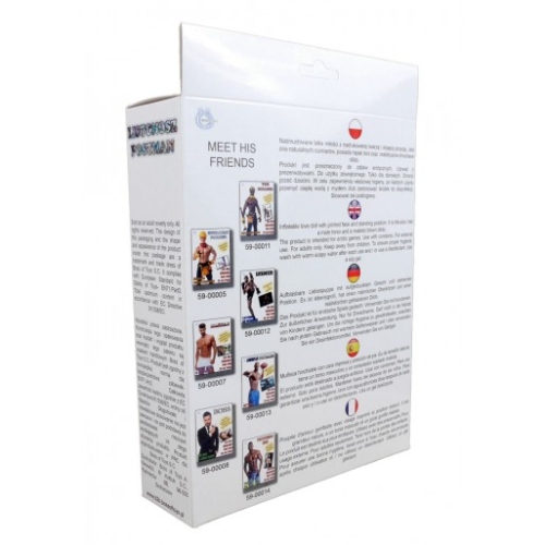 Секс кукла мужчина с членом телесного цвета Boss series Listonosz Postman Male Doll - 6