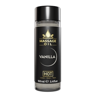 Массажное масло с ароматом ванили HOT Massage Oil 100 мл