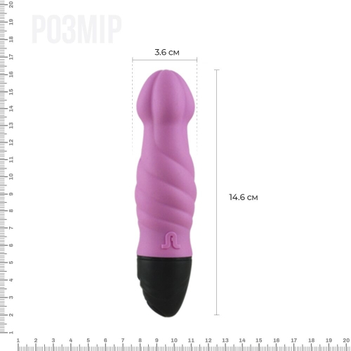 Вібратор зі стимуляцією точки G Adrien Lastic Tornado - 2