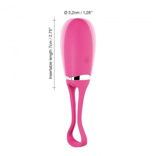 Віброяйце рожеве силіконове Dorcel Secret Delight Magenta - 6