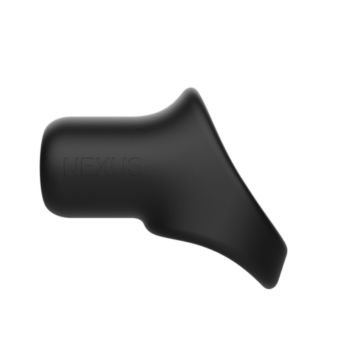Ерекційне кільце для члена та мошонки чорного кольору Nexus Rise Cock and Ball Sling - 2