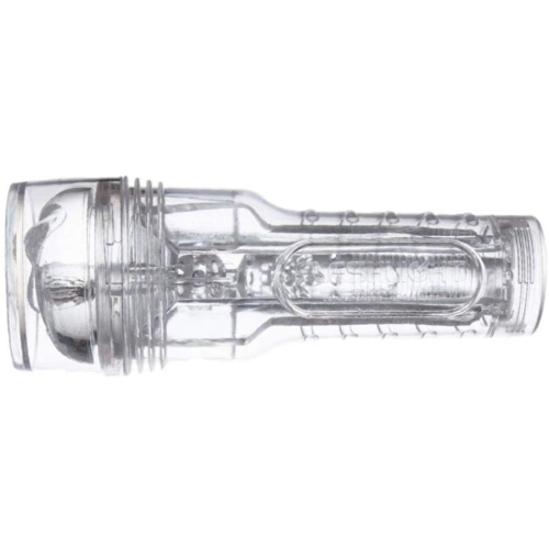 Мастурбатор в колбе вагина из киберкожи прозрачного цвета Fleshlight Ice Lady - 5